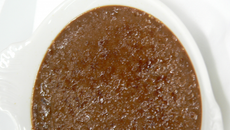 Crème brûlée au chocolat et à l'orange