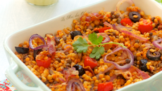 Lentilles Corail à la provençale