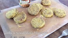 Galettes de haricots blancs à l'auvergnate et au thon