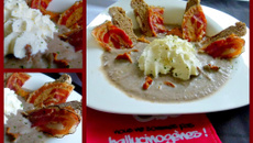 Soupe veloutée de champignons à la Corse