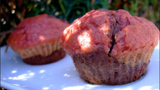 Muffins choco betterave