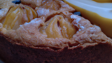 Cake aux poires et au bleu