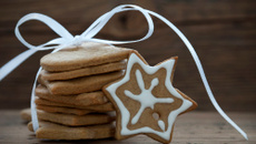 Sablés de Noël et glaçage en sucre glace
