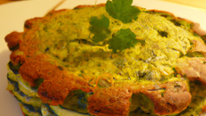 Cake de cougettes à la menthe