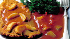 Escalope de veau au malaga