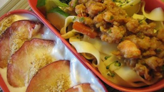 Tagliatelles aux crevettes piquantes