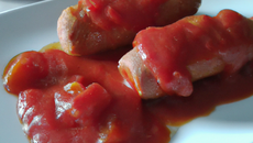 saucisses au coulis de tomate