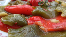Poivrons marinés à la sauge