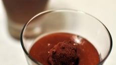 Crème aux truffes au chocolat