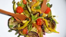 Salade de légumes rôtis à la menthe