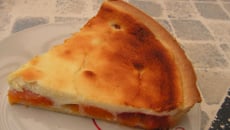 Tarte au fromage blanc et abricots