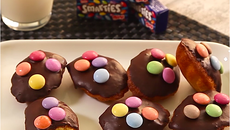 Madeleines au Smarties