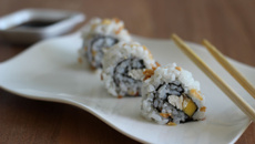 California makis poulet mangue parmesan