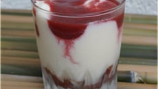 Tiramisu aux spéculoos et à la soupe de fraises Andros