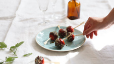 Tomates de France façon sucettes