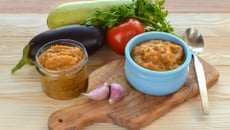 Caviar d'aubergine et de courgettes