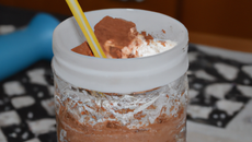 Lait frappé au chocolat