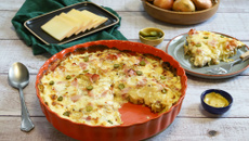 Tartiraclette façon smashed potatoes