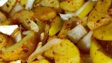 Salade de pommes de terre citron épices