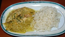 Curry de poulet à l'orange et au yaourt