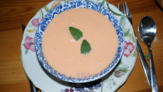 Soupe au poivron