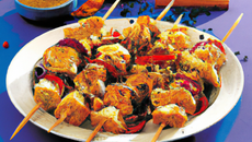 Brochettes de poulet aux épices
