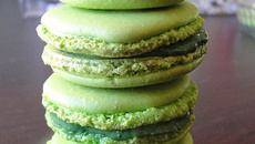 Macarons à la pistache économiques