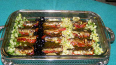 Sardines aux poivrons rouges