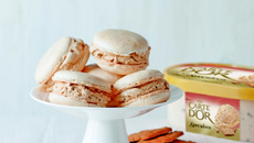 Macarons glacés saveur spéculoos