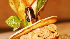 Sablé nouvelle vague aux fruits 'exotico-automnal'