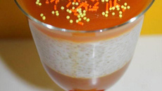 Perles du Japon et da gelée d'orange