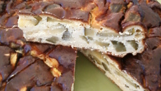 Clafoutis de courgettes à la faisselle