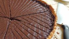 Tarte au chocolat traditionnelle