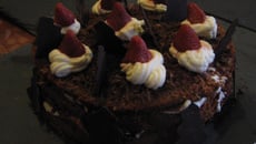 Forêt-noire aux fraises