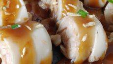 Rouleaux de poulet au miel