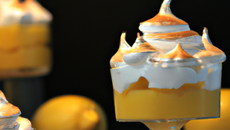 Verrine de citron meringué