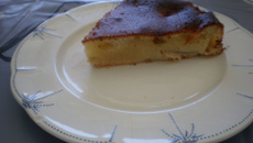 Gâteau aux pommes et yaourts