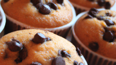 Muffins au pépites de chocolat