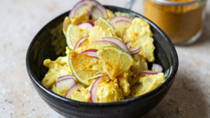 Salade de pomme de terre à l'indienne