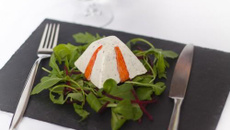 Flans de Chavroux aux herbes et Coraya Suprêmes