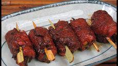 Makis de bœuf aux Cinq légumes : tapas à la plancha