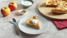 Tarte aux pommes normande