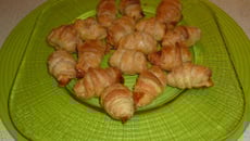 Mini croissants appéritif