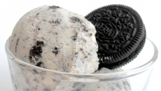 Glace aux biscuits & à la crème