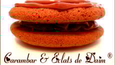 Whoppies pie chocolat, carambar & éclats de daims...