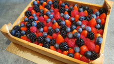 Tarte cagette de fruits