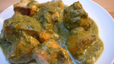 Saumon à l'oseille revisité - version indienne