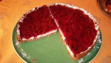 Cheesecake aux citrons et fraises