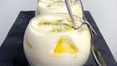 Tiramisu exotique mangue-passion