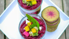 Verrine à la betterave